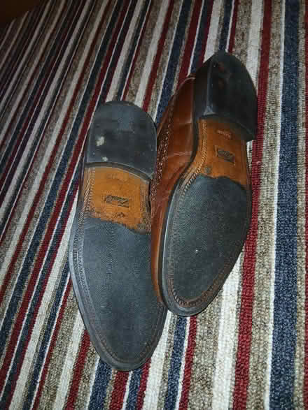 Photo of free Size 10 Clarks Brown Leather Brogues (Bilton HG1) #4