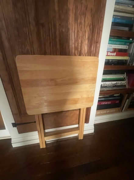 Photo of free wood TV tray (Washington, DC) #2