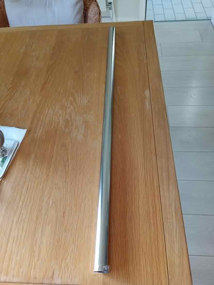 Photo of free Piece of chrome curtain pole. (Temple Cowley OX4) #1