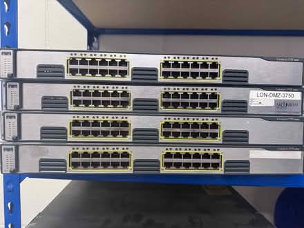 Photo of free 4 x Cisco Catalyst 3750 switches (Barbican EC1A) #1