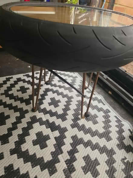 Photo of free DIY tyre table (Medway, Chatham ME5) #2