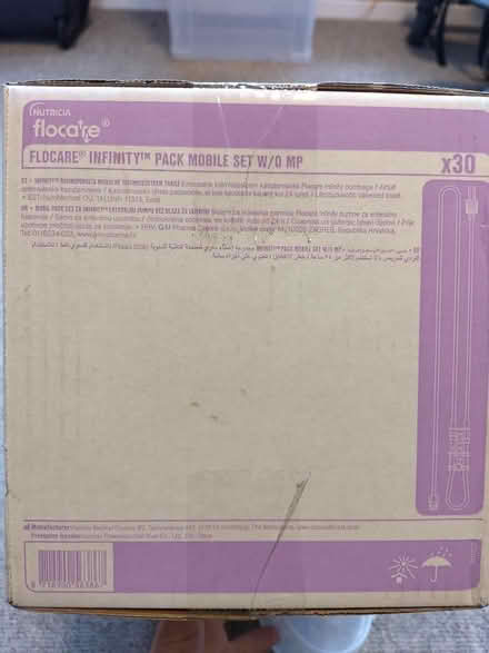 Photo of free Unopened box of 30 Flocare Infinity enteral giving sets (Lower Earley RG6) #2
