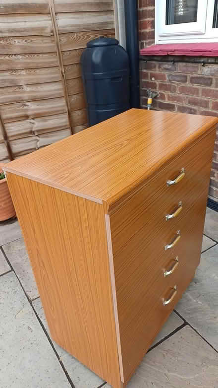Photo of free 5 drawer dresser (East Street Littlehampton) #2