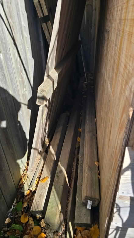 Photo of free Used fence panels and posts (Baseline & Greenbank) #1
