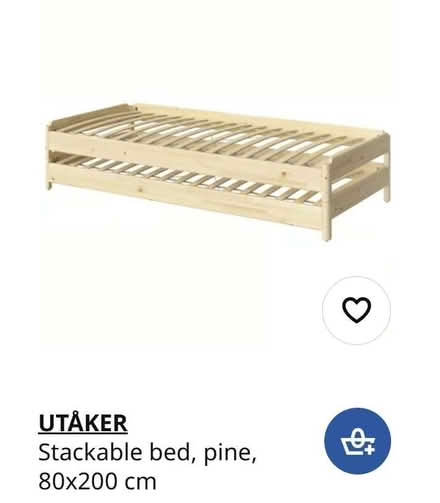 Photo of free 2 Ikea Utaker single bed bases (Eynsham OX29) #1