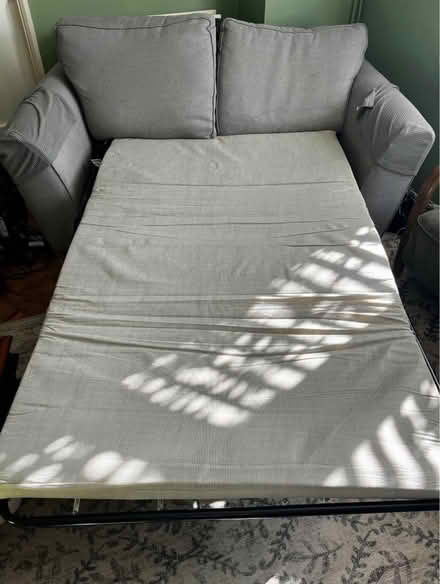 Photo of free Grey sofa bed (Letchworth SG6) #4