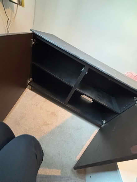 Photo of free Long Black Sideboard with Storage (Leith EH6) #4