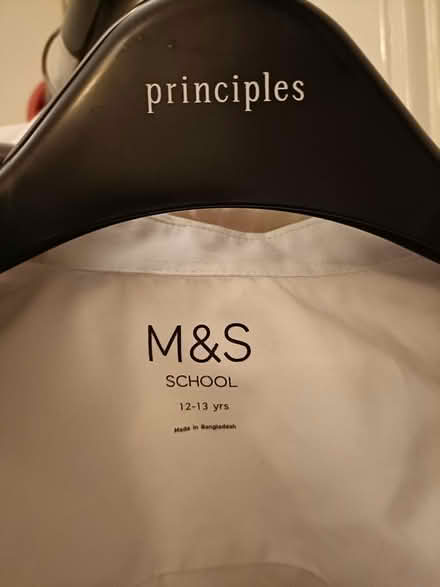 Photo of free 4 white girls school shirts (11-13) (EH3 Canonmills) #1