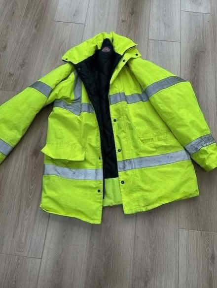 Photo of free Winter florescent work jacket size large. (Mold CH7) #1