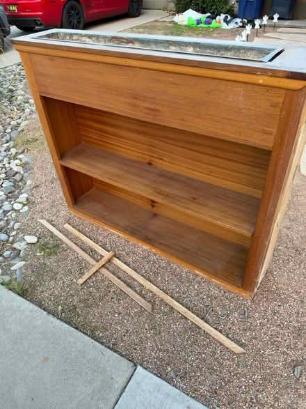Photo of free shelf with built in planter (Northwest Heights) #3