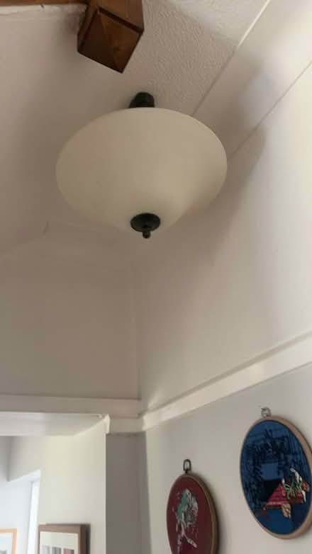 Photo of free Pair of ceiling lamps (Latchford WA4) #1