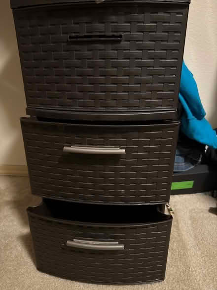Photo of free Three drawer storage bin (Eastlake) #1