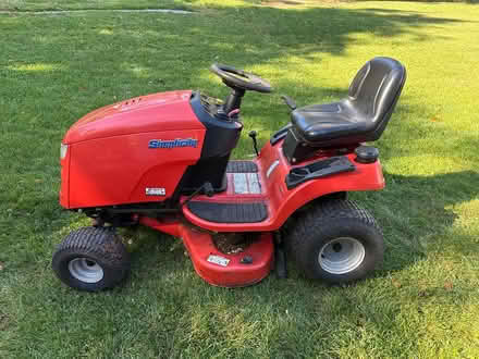 Photo of free Simplicity Riding Mower (Brigham Hill Road) #1