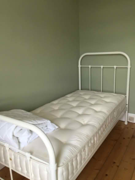 Photo of free single bed and mattress (Juniper Green EH14) #1