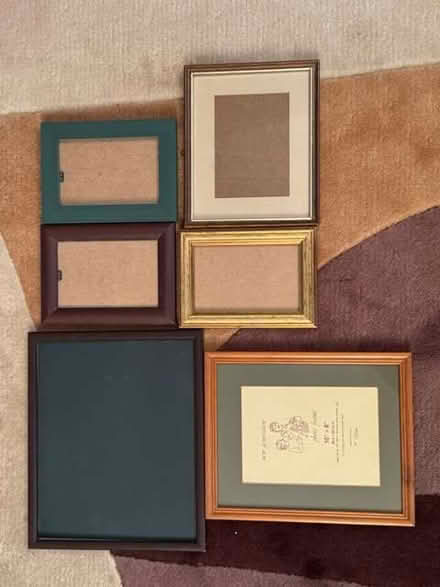 Photo of free Picture Frames x 6 (Highway SL6) #1
