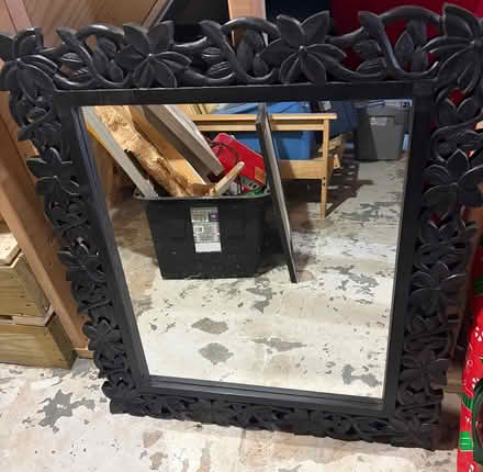 Photo of free Wood Mirror (Middletown, NJ) #1