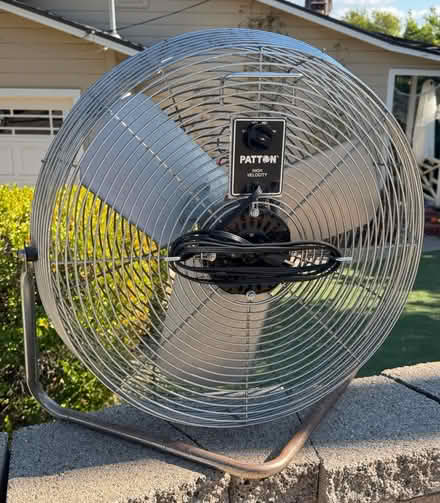 Photo of free High velocity PATTON fan @24” (San Carlos) #1