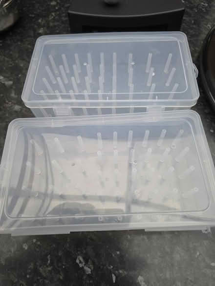 Photo of free 2 cotton reel containers (Gosport PO12) #1