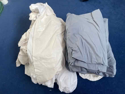 Photo of free Double bed sheets inc waterproof (Taffs Well CF15) #1