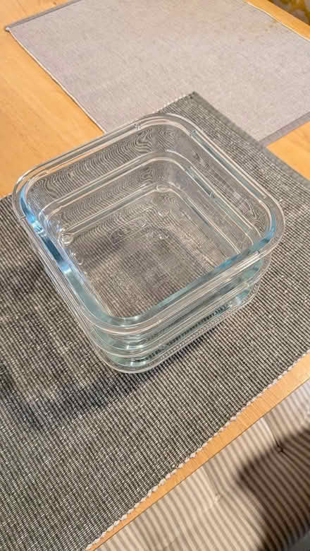 Photo of free IKEA Glass Lunch Box (no lids) (Chapelizod) #1