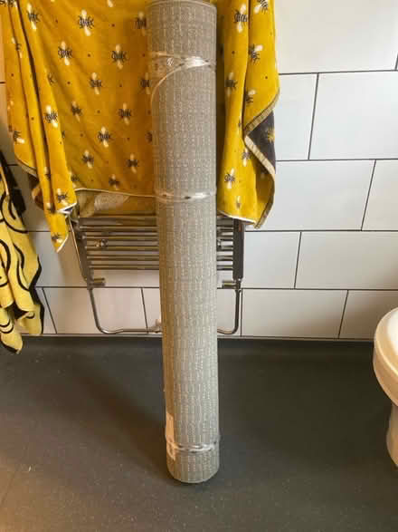 Photo of free IKEA rug grey blue (Ramsgate CT11) #1