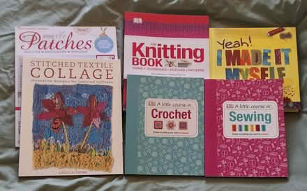 Photo of free Sewing, knitting, crochet books (East Kilbride G74) #1