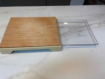 Photo of free Cutting board with waste tray (TW12 - Hampton Hill) #2