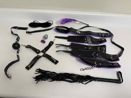 Photo of free Leather straps w buckles, etc (Valencia Avenue, Sunnyvale) #2