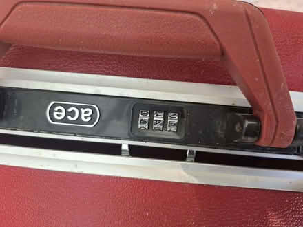 Photo of free Lockable Rigid Red Suitcase (Milber TQ12) #3