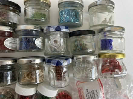 Photo of free Little pots of beads and sequins (KT23 Great Bookham) #3