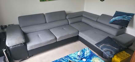 Photo of free Corner sofa with bedding storage and a pull-out bed. (Eye PE6) #4