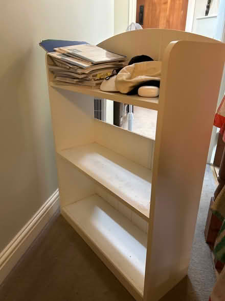 Photo of free White bookcase (East Tytherton SN15) #1