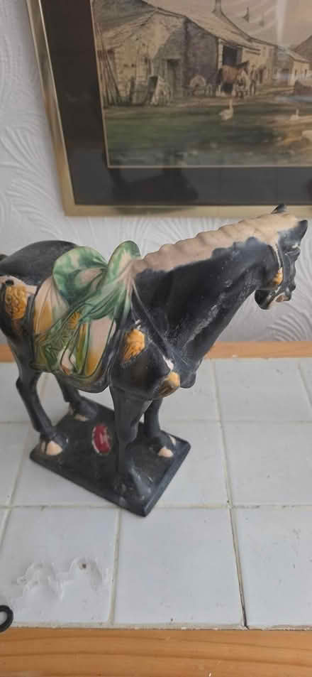 Photo of free Two ceramic chinese horses (Sandford on thames OX4) #2