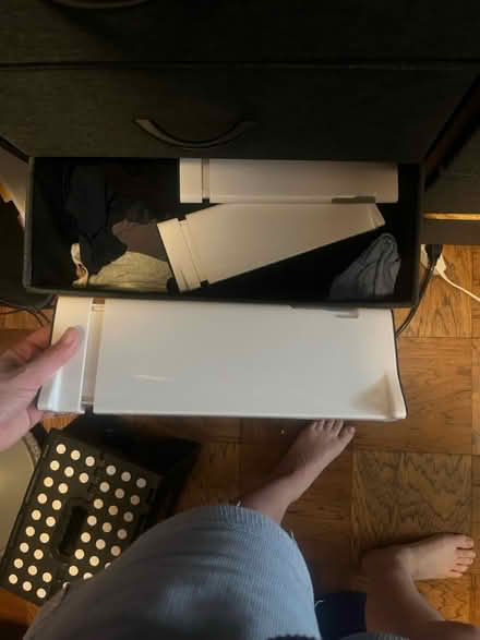 Photo of free Adjustable Drawer Dividers (3) (Woodley Park) #1