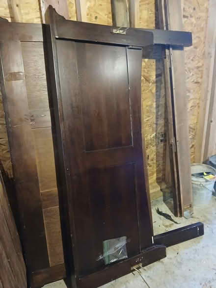 Photo of free Solid wood bedframe (near Byrne Dairy) #1