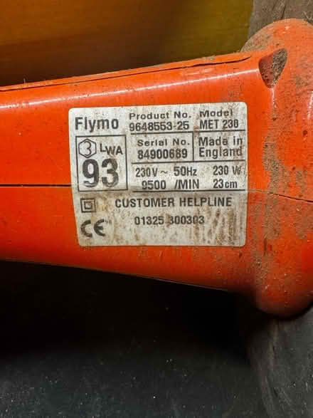Photo of free Flymo strimmer (ST15 Stone) #3