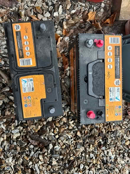 Photo of free Leisure batteries (Yarnton) #1