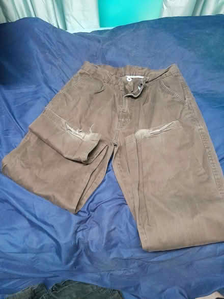 Photo of free Brown cotton jeans. (Wigmore HR6) #1