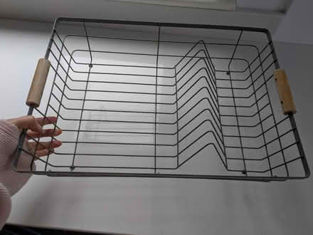 Photo of free Grey dish drainer rack (Addlestone KT15) #1