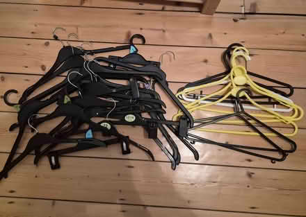 Photo of free Plastic Clothes Hangers (Morecambe LA4) #1