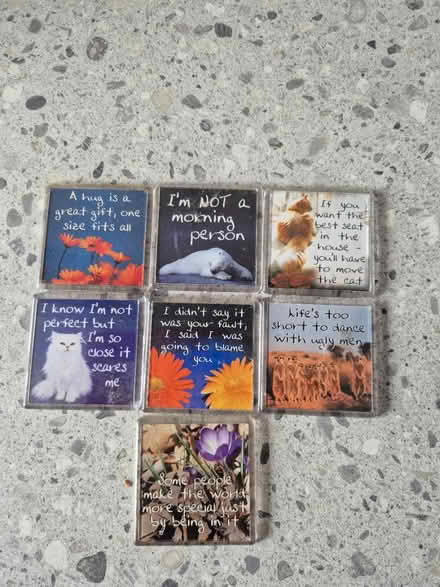 Photo of free 7 'fridge magnets (DE21) #1