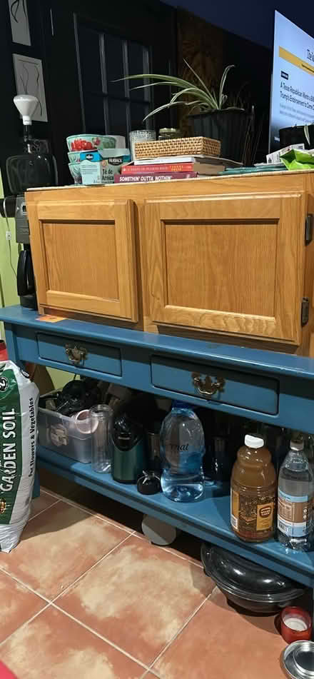Photo of free Wooden cabinet (North Brunswick) #1