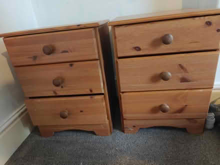 Photo of free Two bedside tables (Wadsley S6) #1