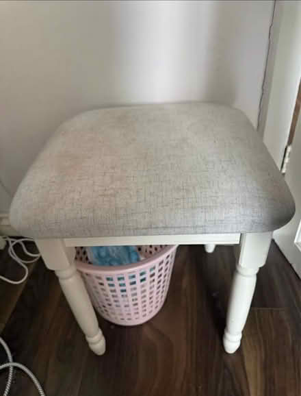 Photo of free Dressing table stool (Sw16 3lu) #2