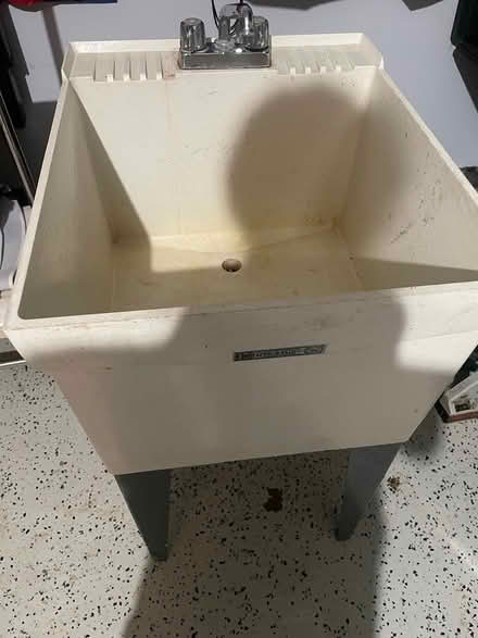 Photo of free Laundry sink with facet (Bolingbrook E boughton.) #2