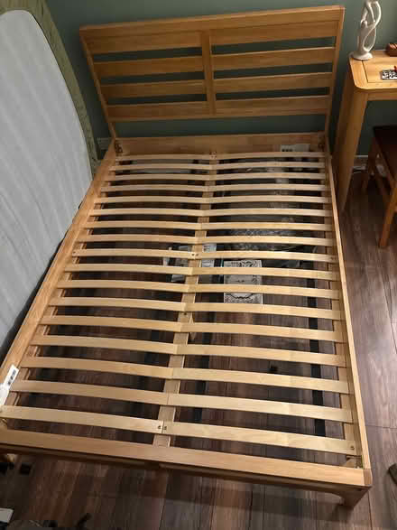 Photo of free Double wooden bed ( oak furniture) (Hedon East Riding) #2