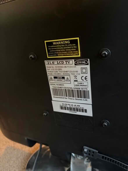 Photo of free 21" tv (Boughton Street ME13) #3