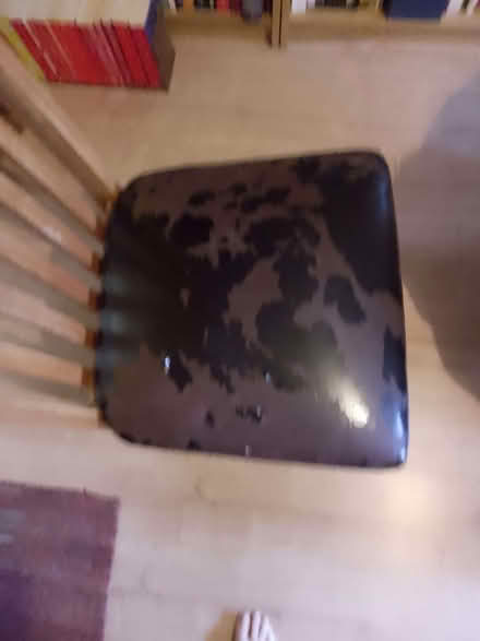 Photo of free One ladder back wooden dining room chair (Wandsworth SW18) #4