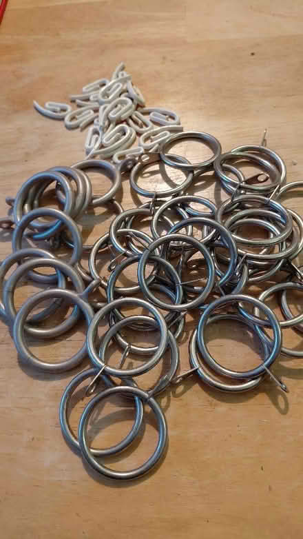 Photo of free Curtain rings (Mayford GU22) #1