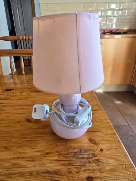 Photo of free small table lamp (requires bulb) (Lye Valley OX4) #1